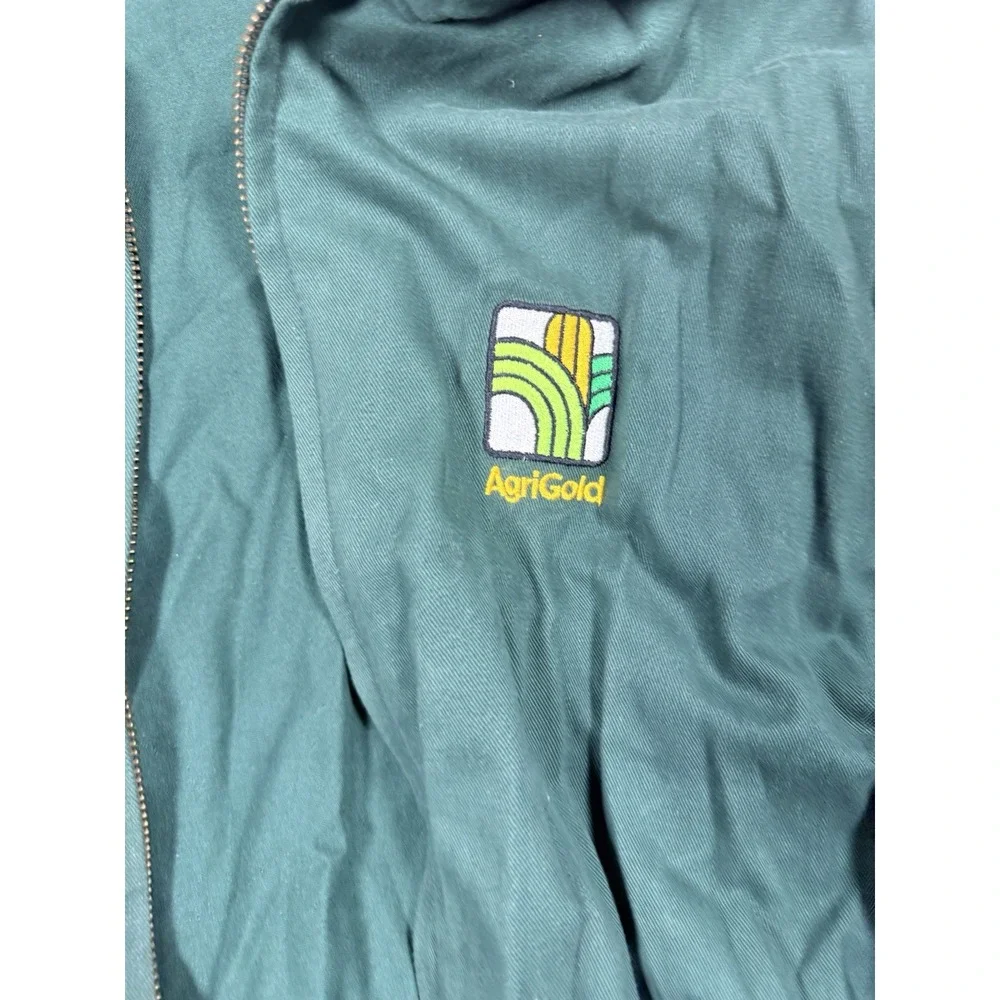 Vintage Swingster AgriGold Farmers Cooperative Jacket USA Large Green Farm